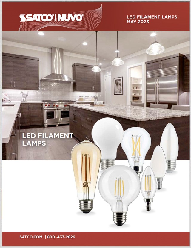 Satco S11302 4w CA11 LED Satin Spun Clear 2700k Candelabra Base 120V B